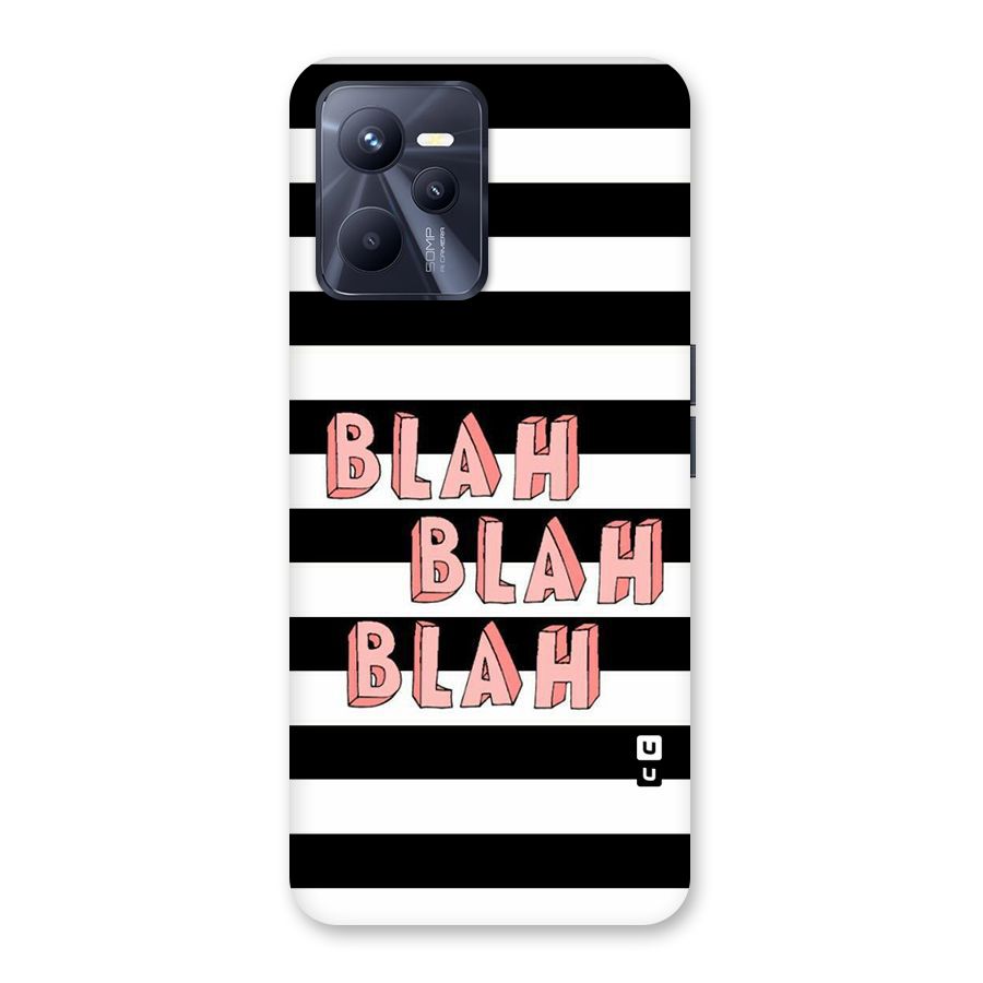 Blah Bold Stripes Back Case for Realme C35