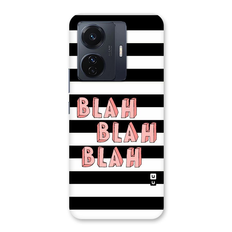 Blah Bold Stripes Back Case for Vivo T1 Pro