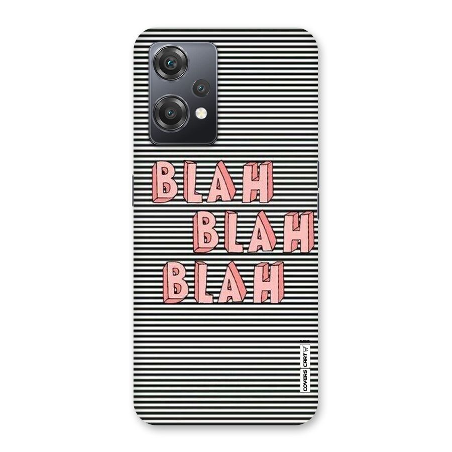 Blah Stripes Back Case for OnePlus Nord CE 2 Lite 5G