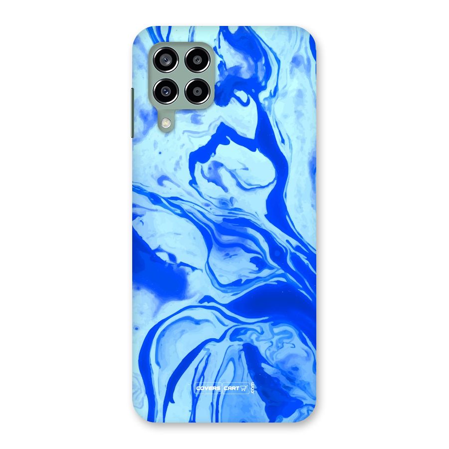Blaze Blue Marble Texture Back Case for Galaxy M33