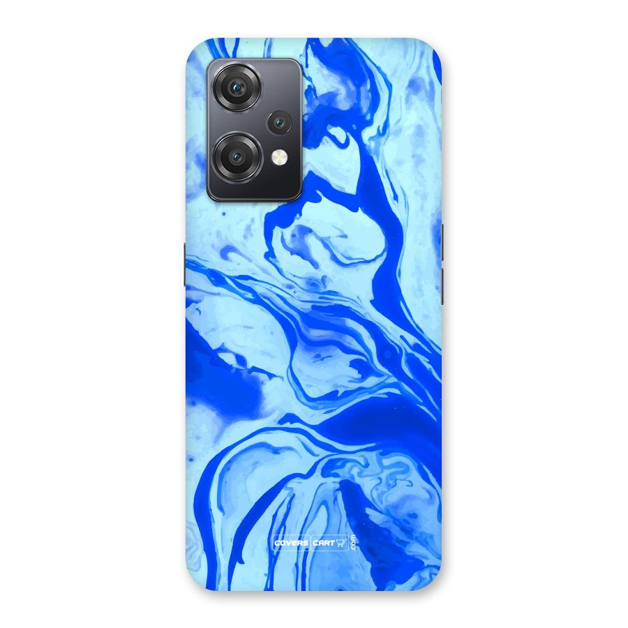 Blaze Blue Marble Texture Back Case for OnePlus Nord CE 2 Lite 5G