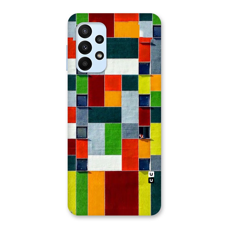 Block Color Design Back Case for Galaxy A23