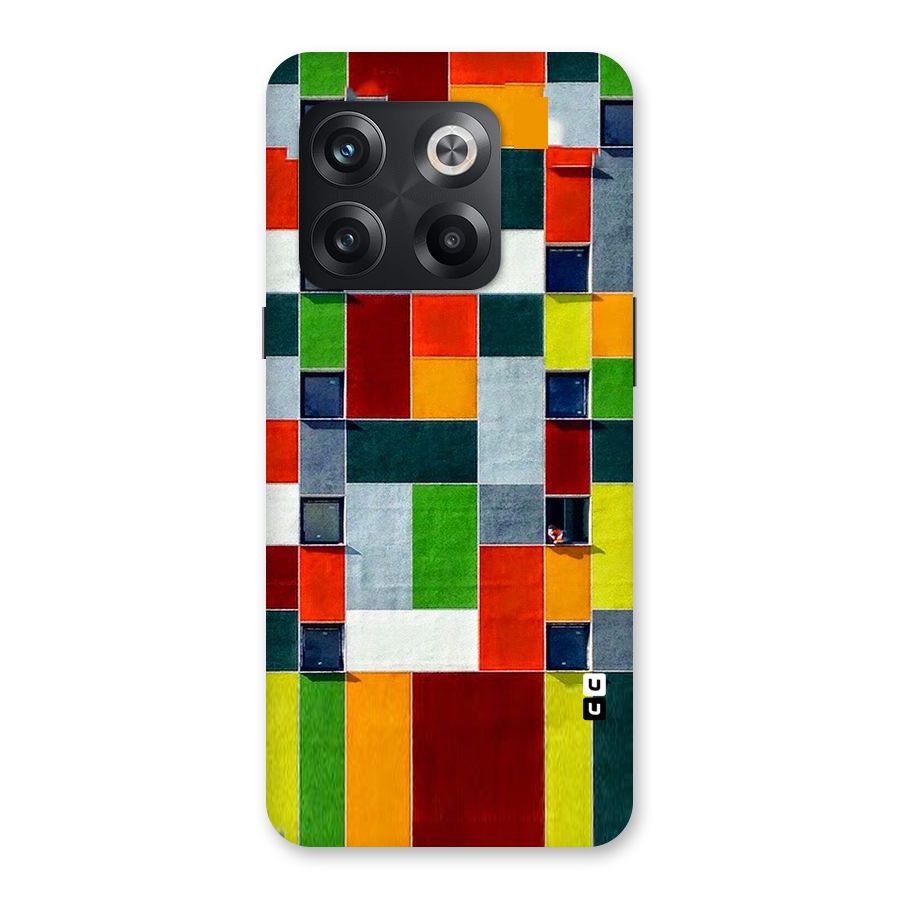 Block Color Design Back Case for OnePlus 10T
