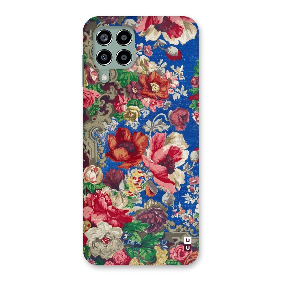 Block Printed Flowers Back Case for Galaxy M33