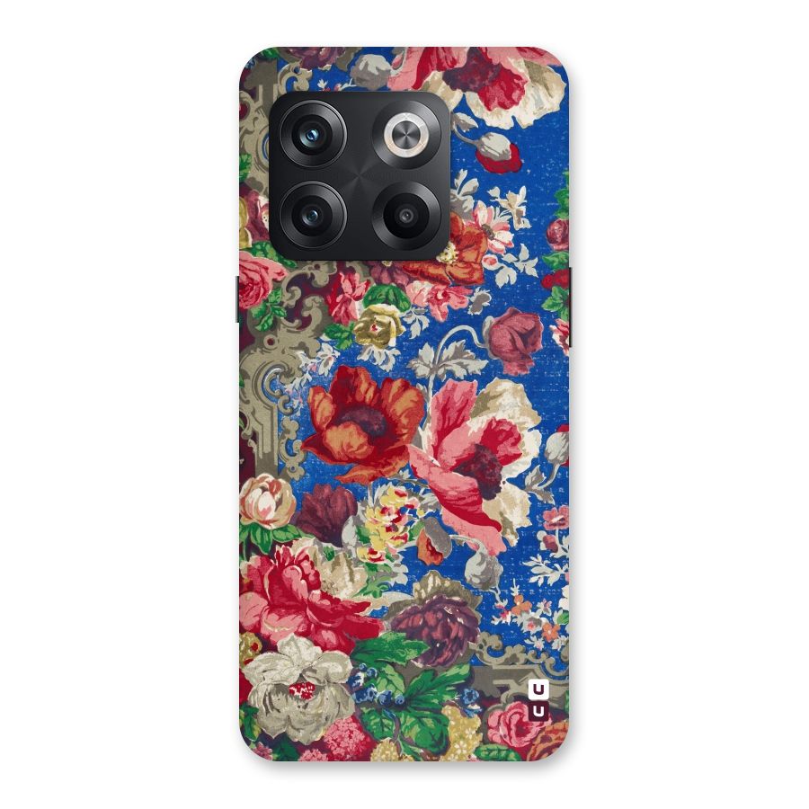 Block Printed Flowers Back Case for OnePlus 10T
