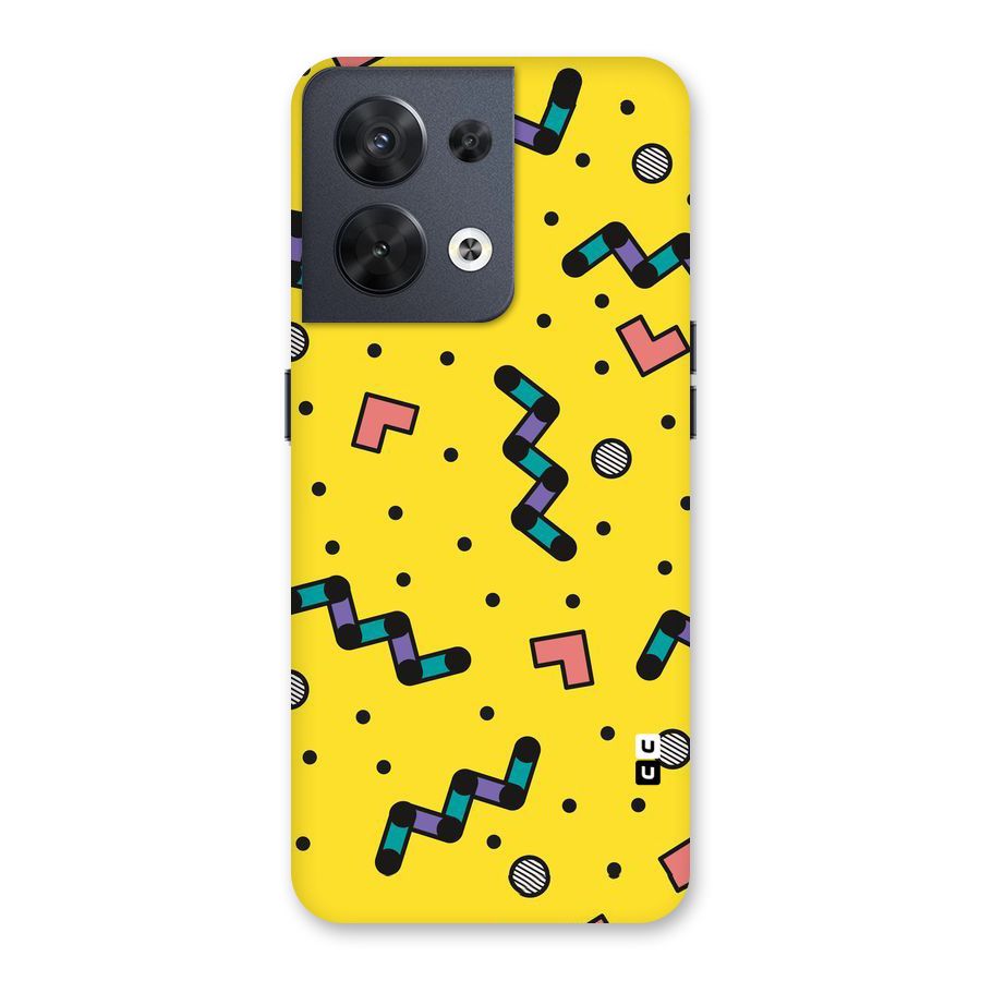 Block Shades Back Case for Oppo Reno8 5G