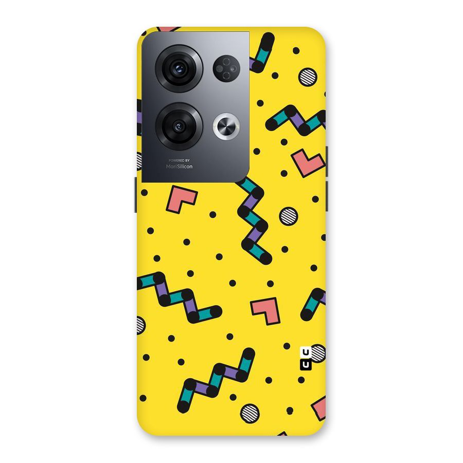 Block Shades Back Case for Oppo Reno8 Pro 5G