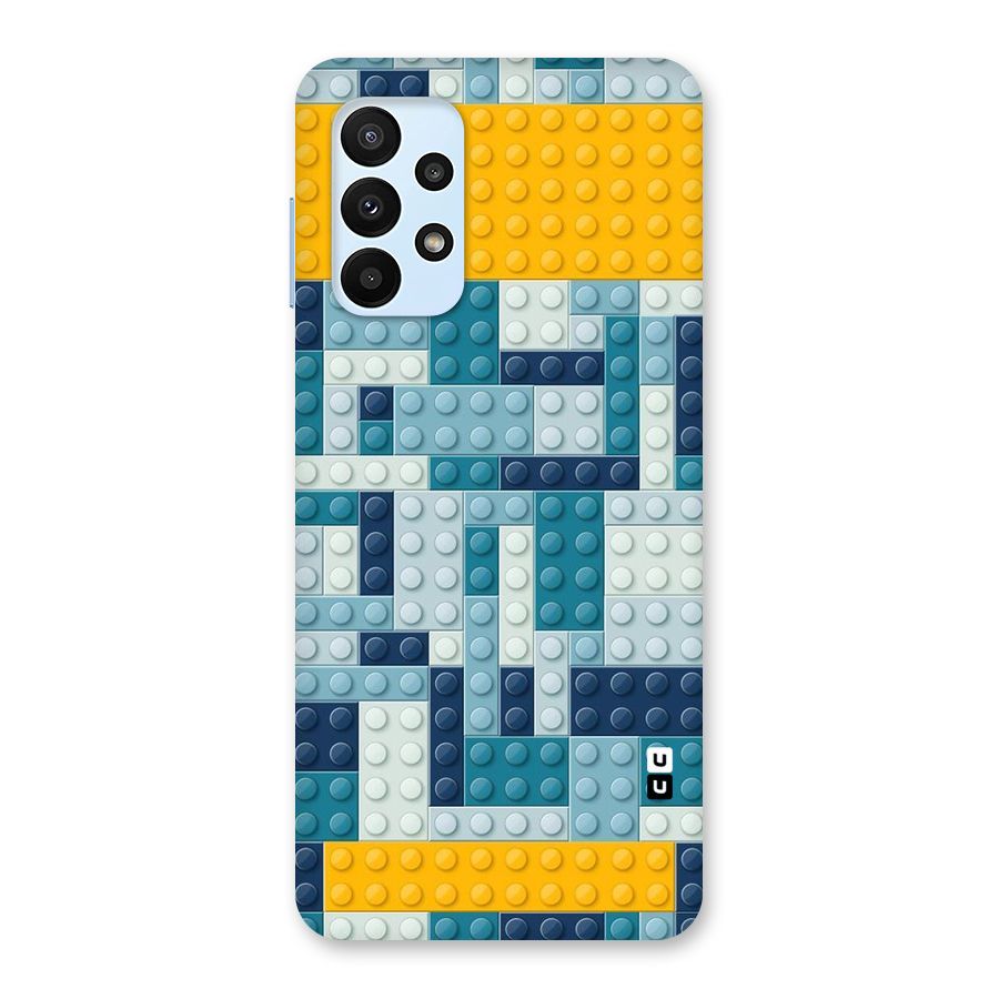 Blocks Blues Back Case for Galaxy A23