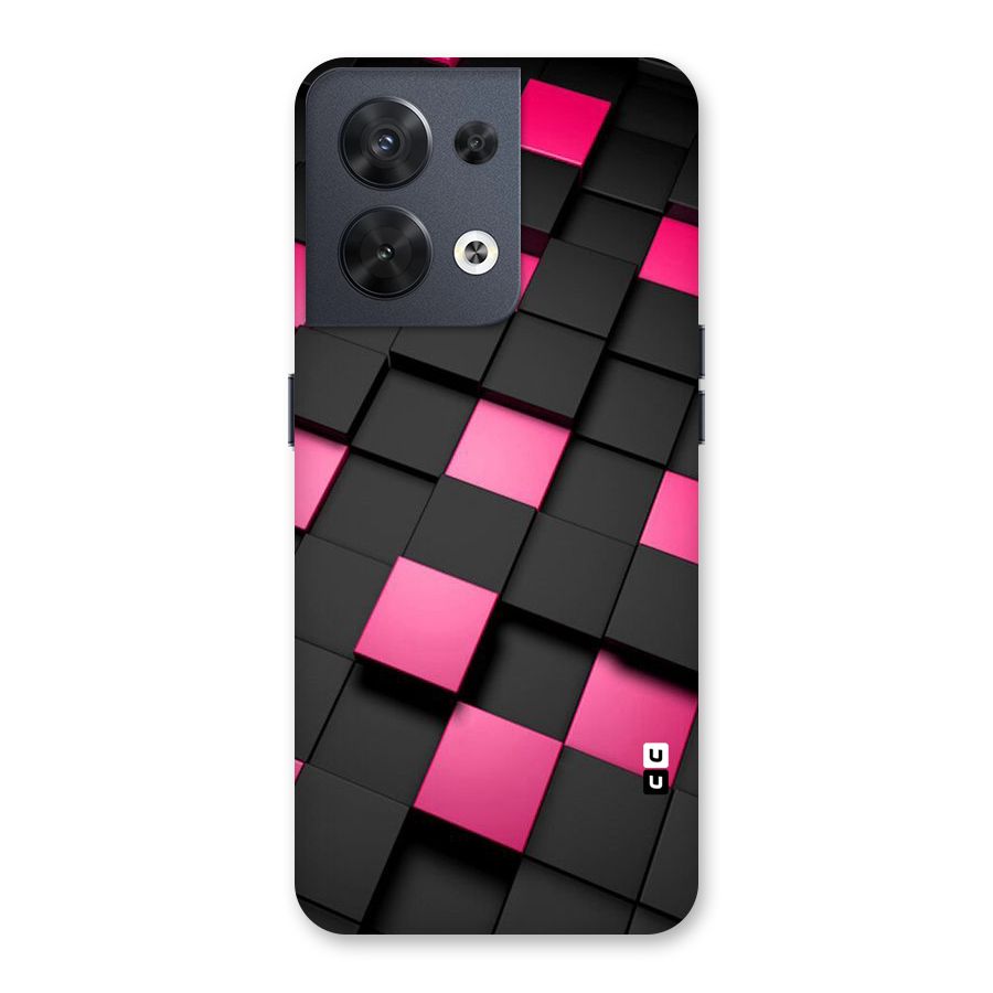 Blocks Diagonal Back Case for Oppo Reno8 5G