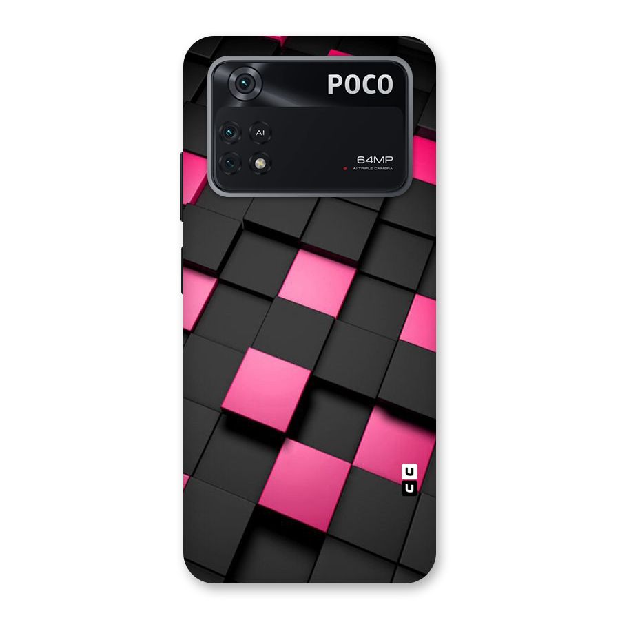 Blocks Diagonal Back Case for Poco M4 Pro 4G