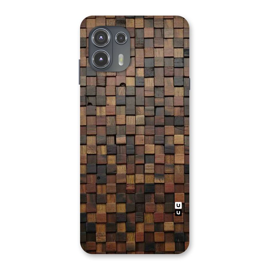 Blocks Of Wood Back Case for Motorola Edge 20 Fusion