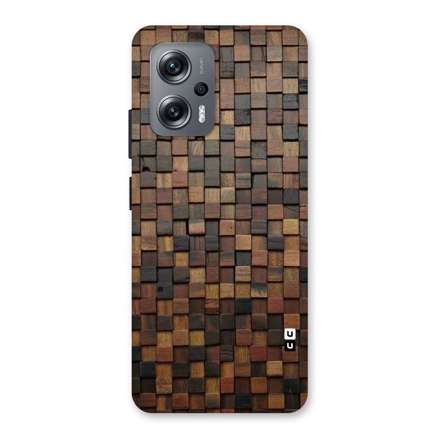 Blocks Of Wood Back Case for Redmi K50i