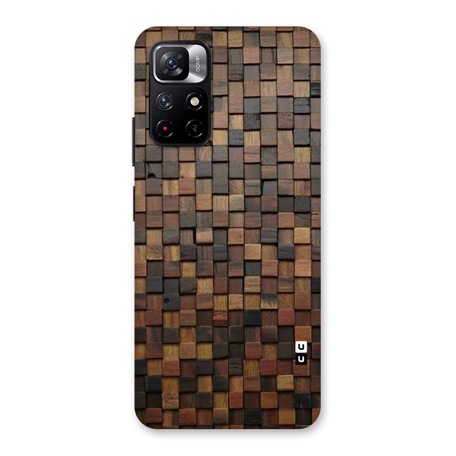 Blocks Of Wood Back Case for Redmi Note 11T 5G