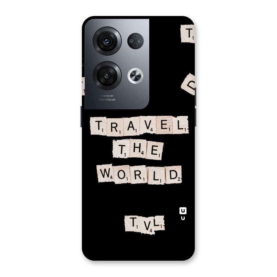 Blocks Travel Back Case for Oppo Reno8 Pro 5G