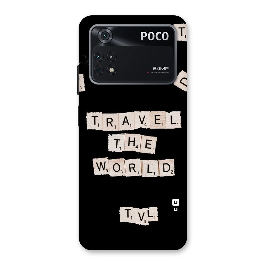 Blocks Travel Back Case for Poco M4 Pro 4G
