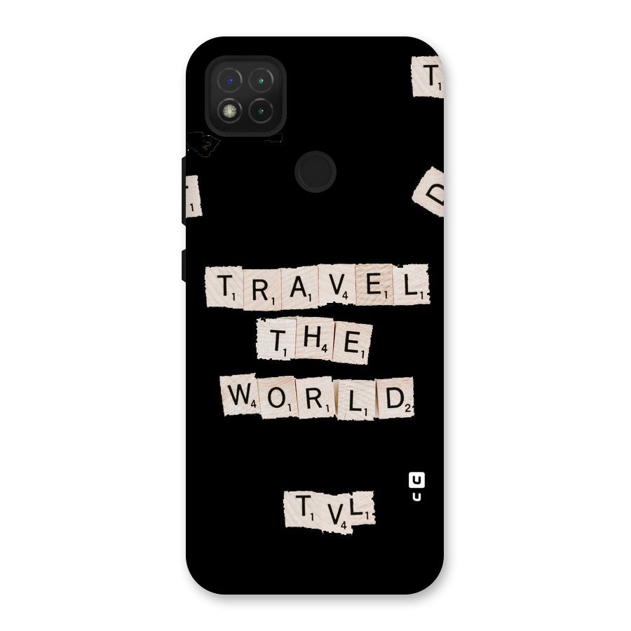 Blocks Travel Back Case for Redmi 9 Activ