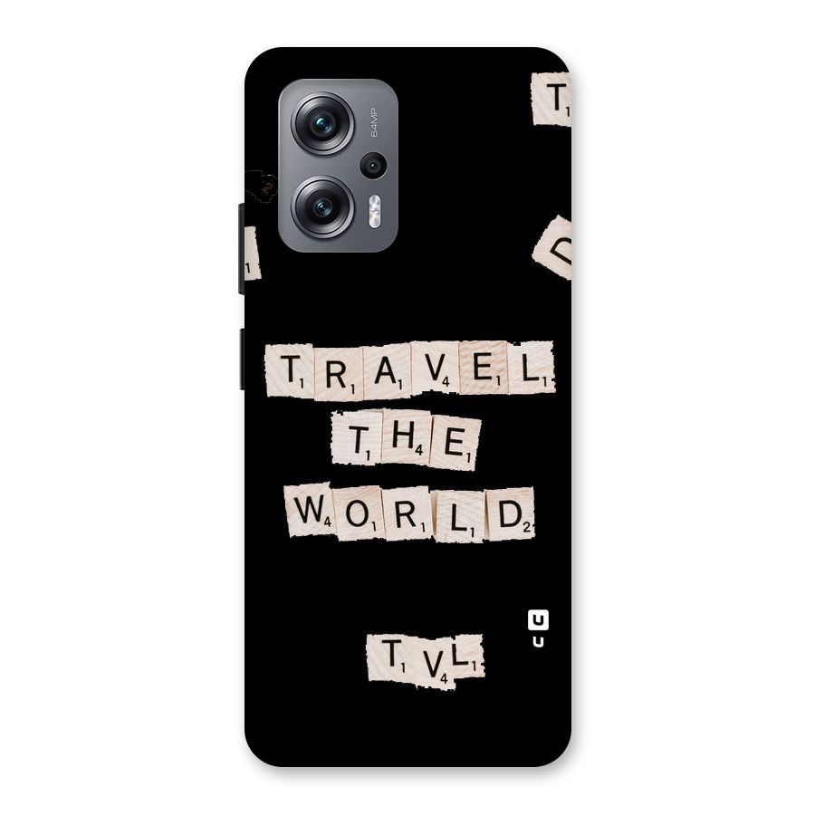 Blocks Travel Back Case for Redmi K50i