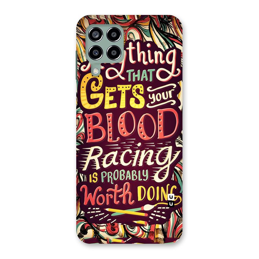 Blood Racing Back Case for Galaxy M33