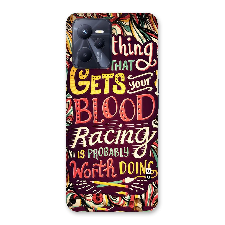 Blood Racing Back Case for Realme C35