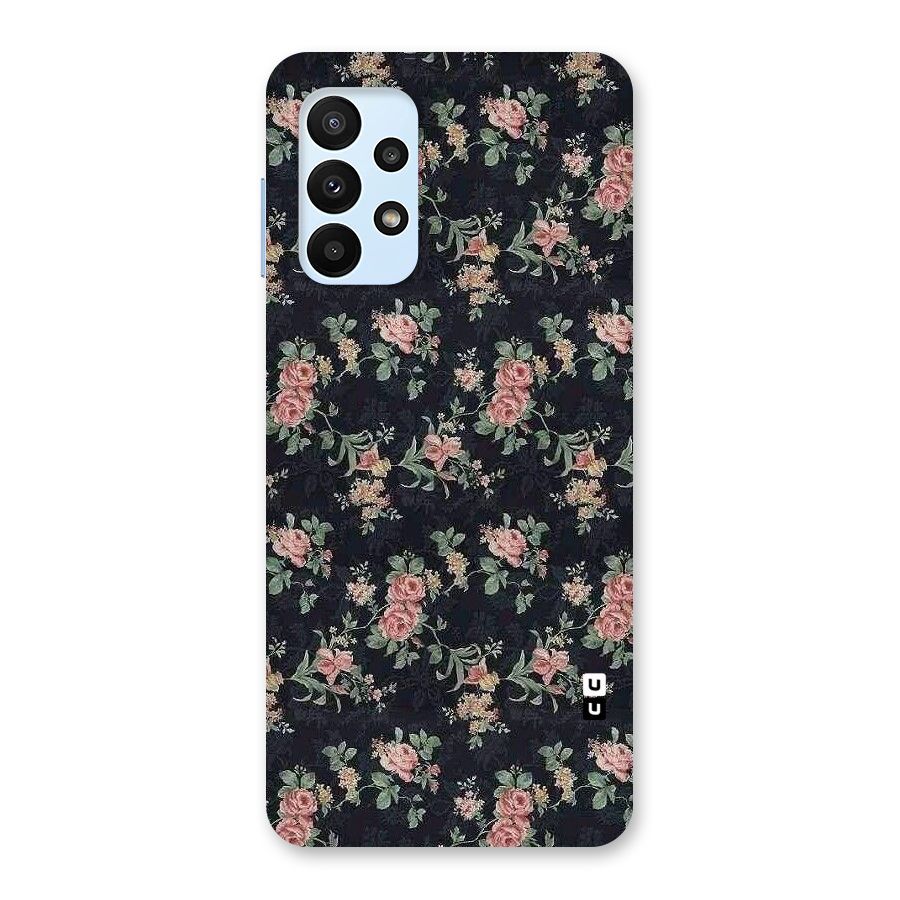 Bloom Black Back Case for Galaxy A23