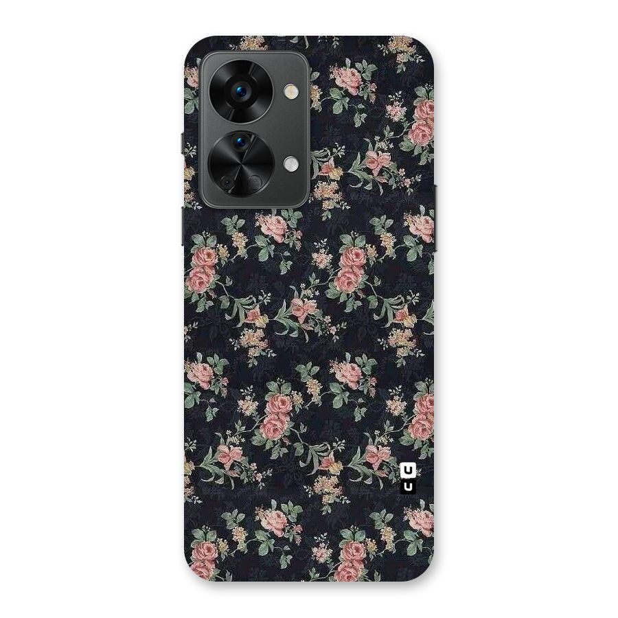 Bloom Black Back Case for OnePlus Nord 2T
