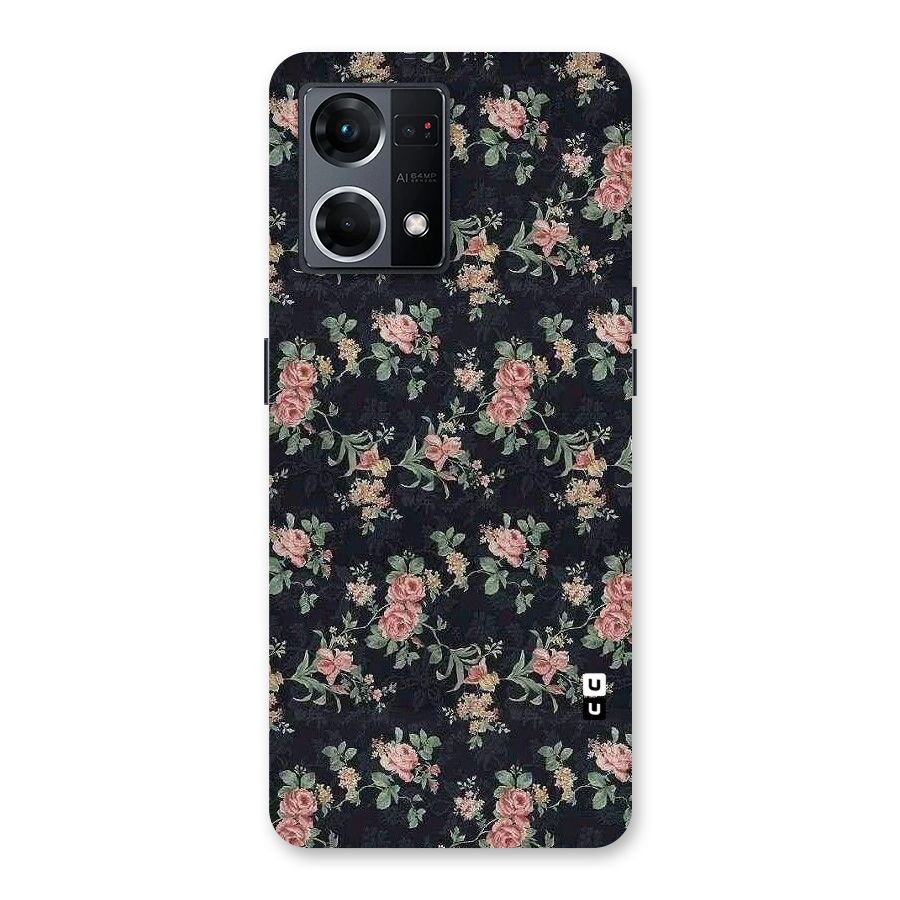 Bloom Black Glass Back Case for Oppo F21 Pro 5G