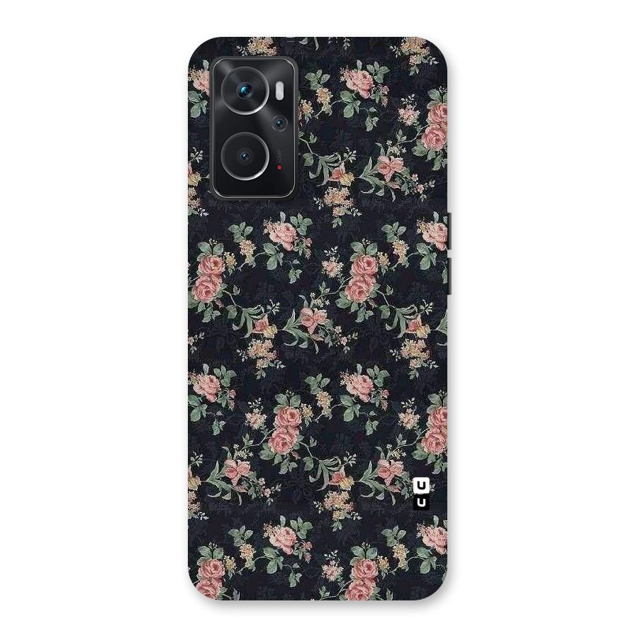 Bloom Black Back Case for Oppo K10 4G