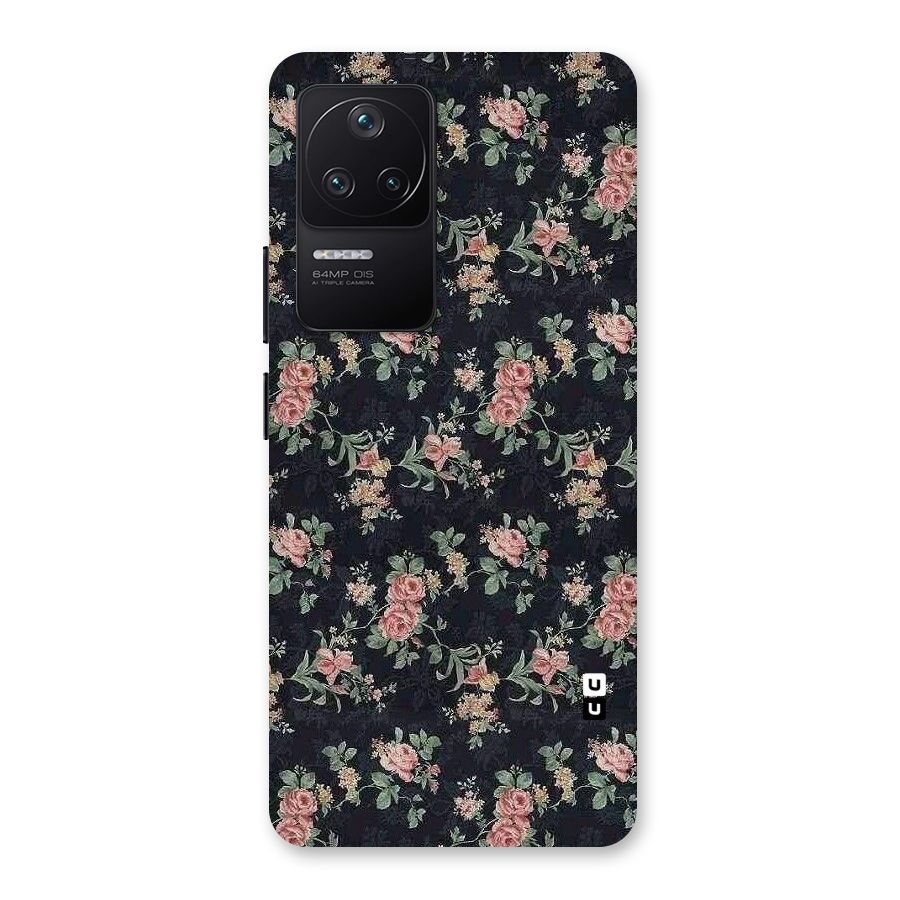 Bloom Black Back Case for Poco F4 5G