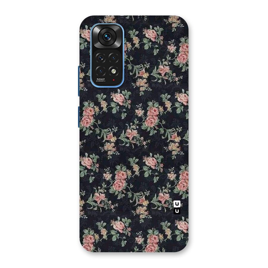 Bloom Black Back Case for Redmi Note 11S