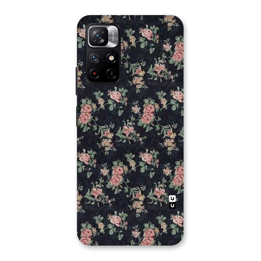 Bloom Black Back Case for Redmi Note 11T 5G