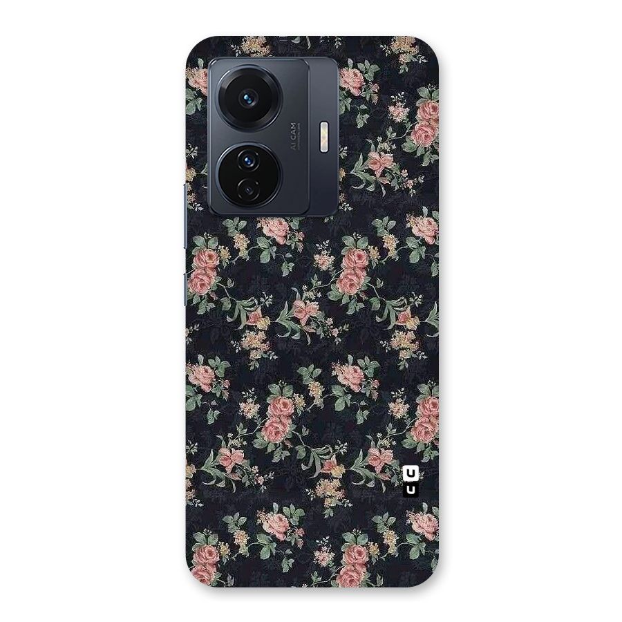 Bloom Black Back Case for Vivo T1 Pro