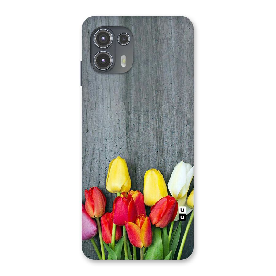 Bloom Grey Back Case for Motorola Edge 20 Fusion