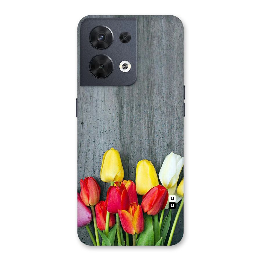 Bloom Grey Back Case for Oppo Reno8 5G
