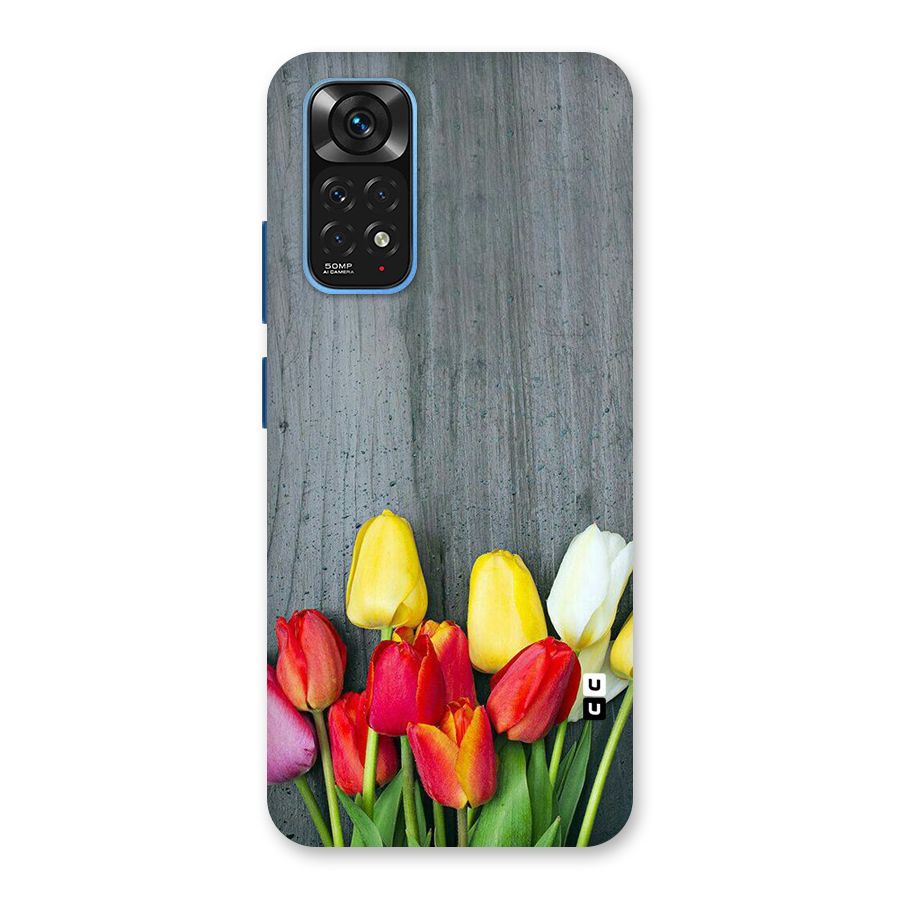 Bloom Grey Back Case for Redmi Note 11S