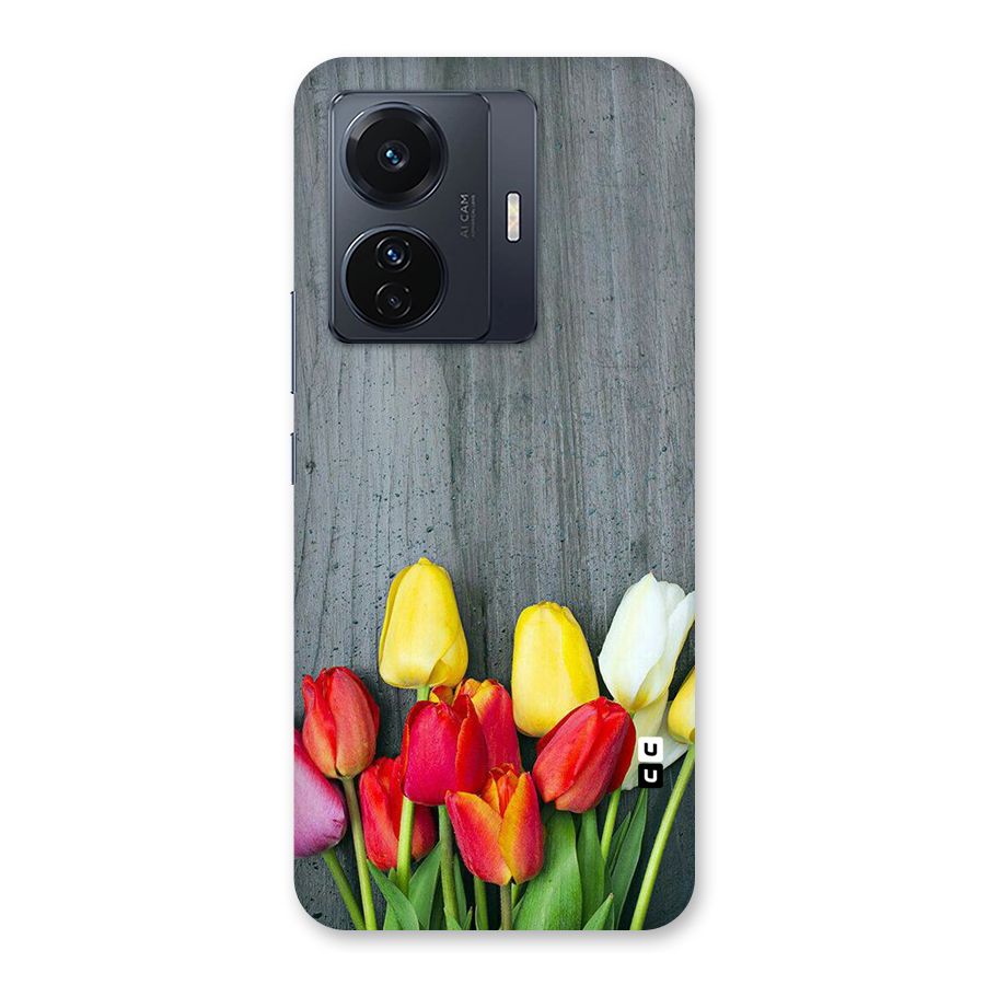 Bloom Grey Back Case for Vivo T1 Pro