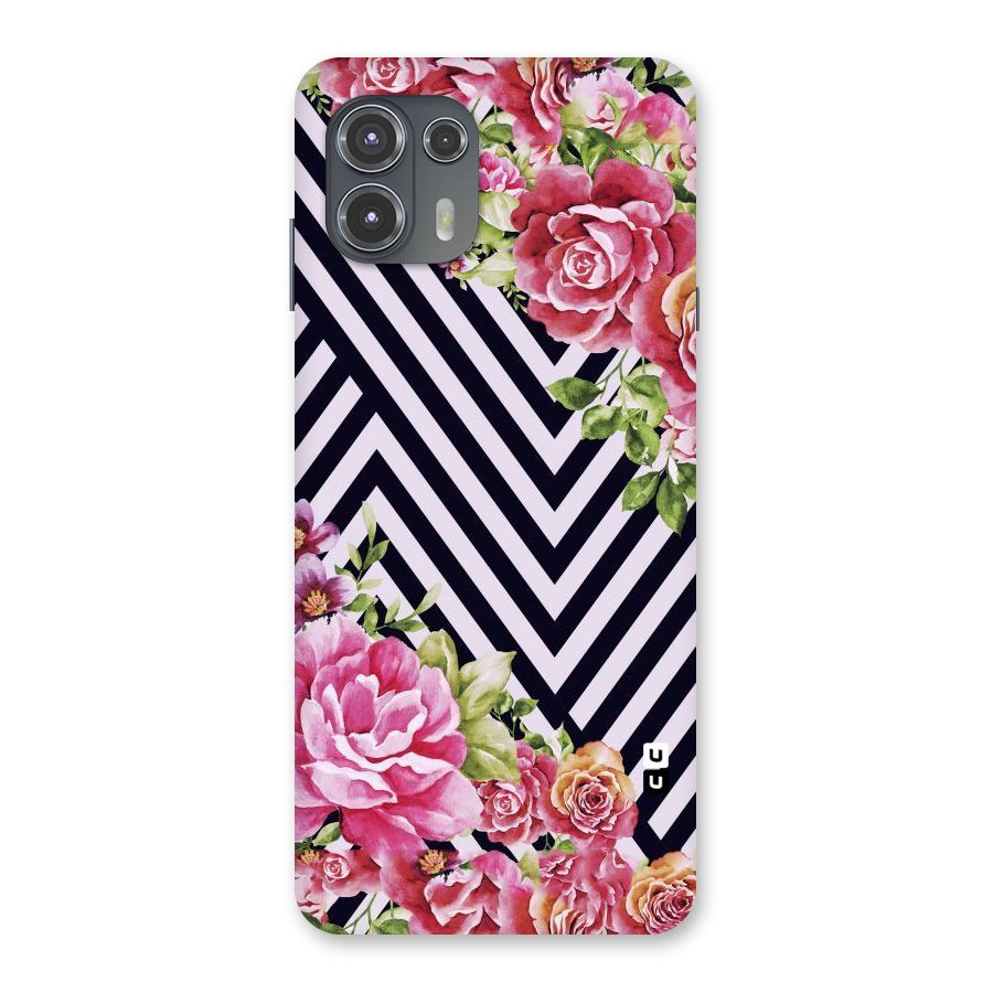 Bloom Zig Zag Back Case for Motorola Edge 20 Fusion