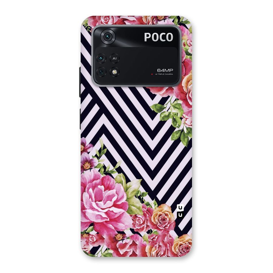 Bloom Zig Zag Back Case for Poco M4 Pro 4G