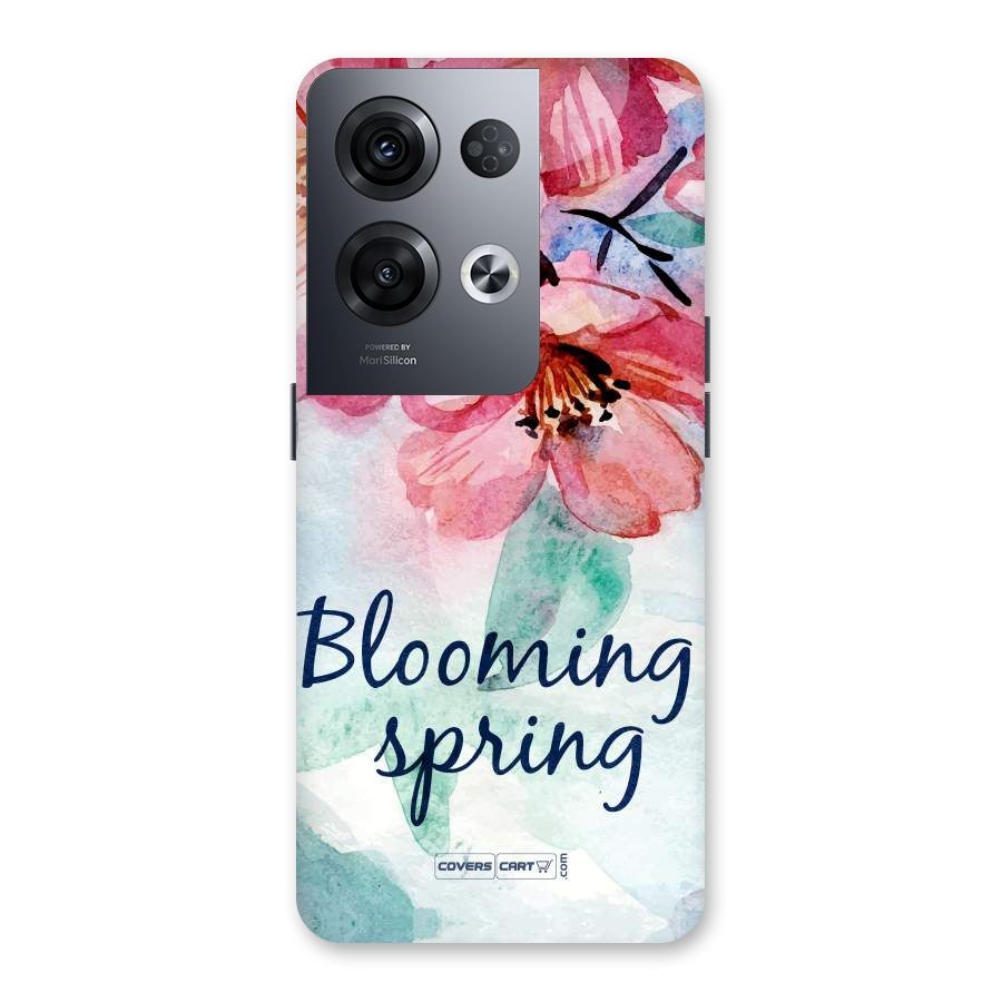 Blooming Spring Back Case for Oppo Reno8 Pro 5G