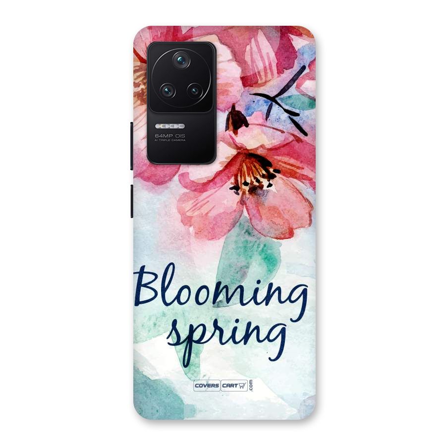 Blooming Spring Back Case for Poco F4 5G