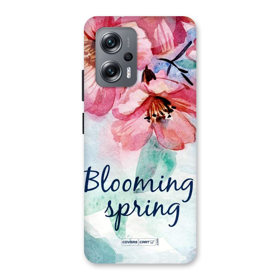 Blooming Spring Back Case for Redmi K50i