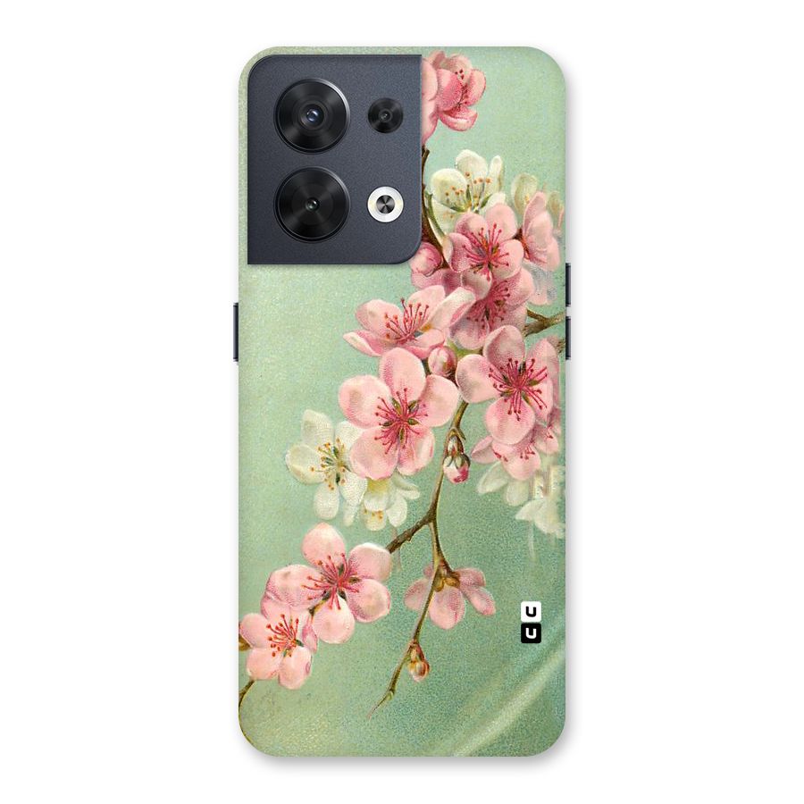 Blossom Cherry Design Back Case for Oppo Reno8 5G