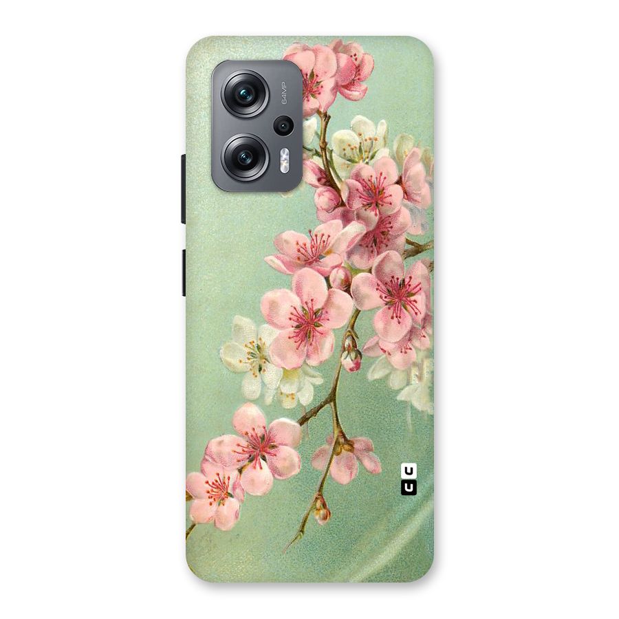 Blossom Cherry Design Back Case for Redmi K50i