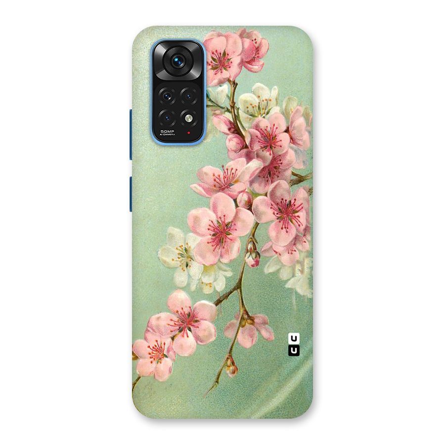 Blossom Cherry Design Back Case for Redmi Note 11S