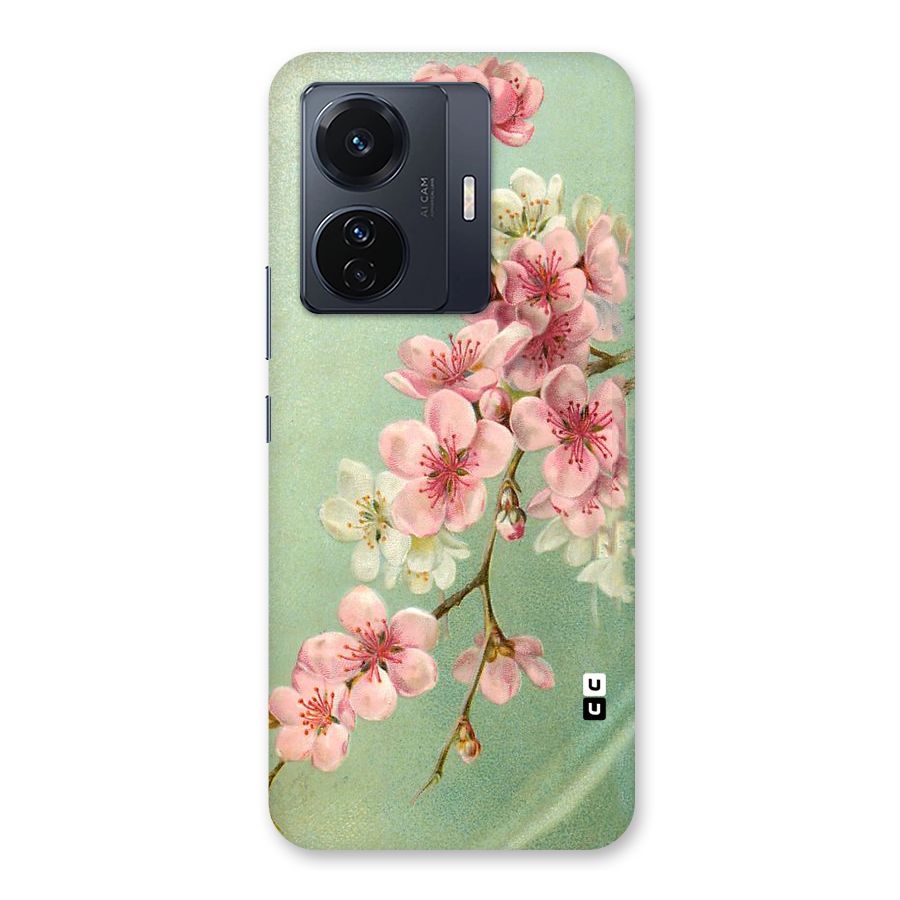 Blossom Cherry Design Back Case for Vivo T1 Pro