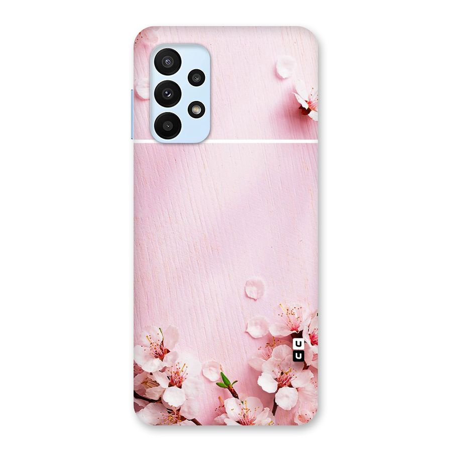 Blossom Frame Pink Back Case for Galaxy A23