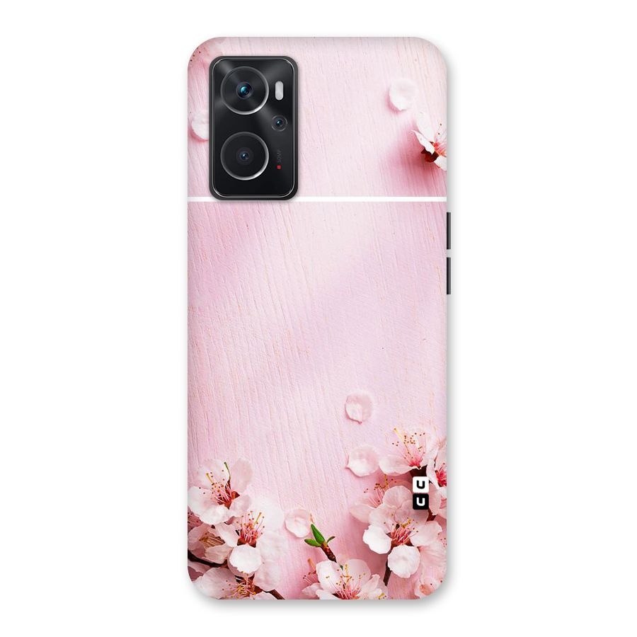 Blossom Frame Pink Back Case for Oppo K10 4G