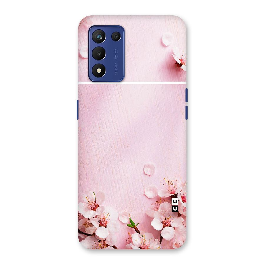 Blossom Frame Pink Back Case for Realme 9 5G Speed