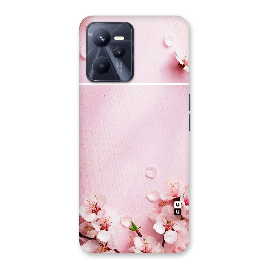 Blossom Frame Pink Back Case for Realme C35