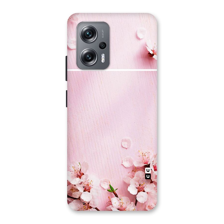 Blossom Frame Pink Back Case for Redmi K50i