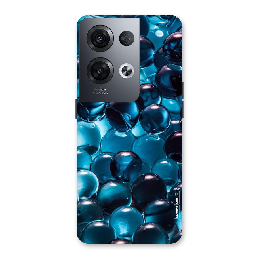 Blue Abstract Balls Back Case for Oppo Reno8 Pro 5G